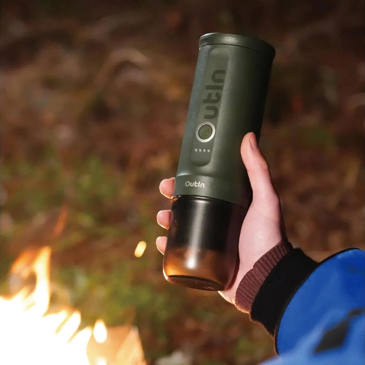 OUTIN NANO PORTABLE ESPRESSO MACH GREEN
