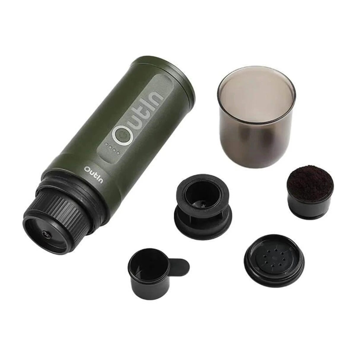 OUTIN NANO PORTABLE ESPRESSO MACH GREEN