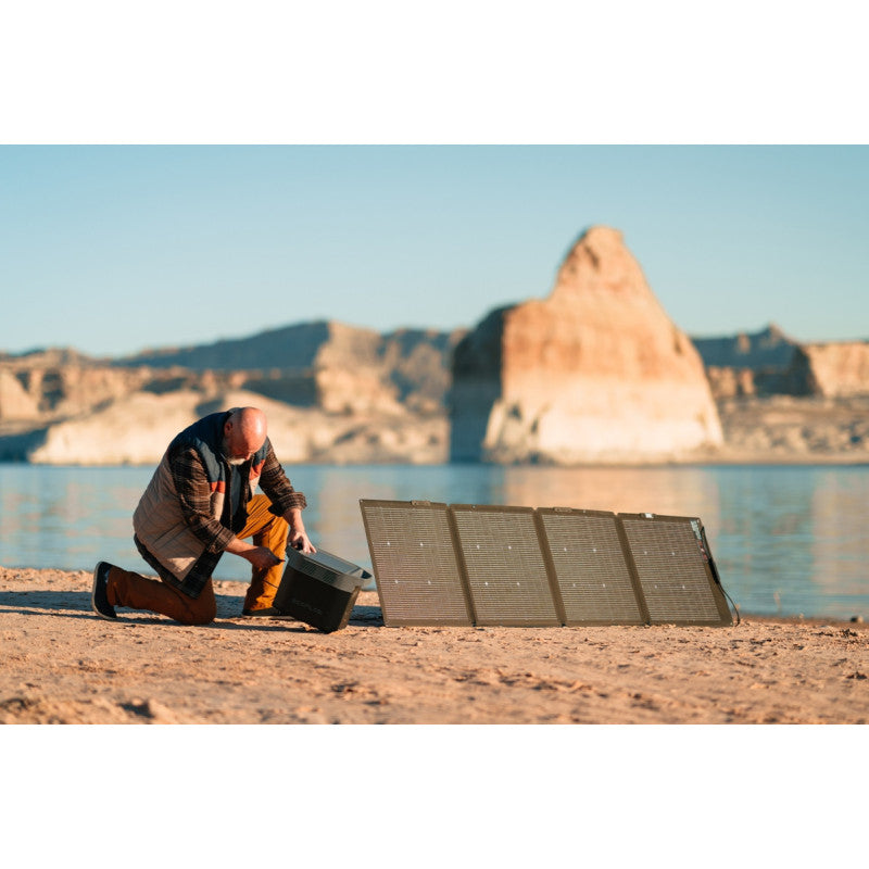 220W Bifacial Portable Solar Panel